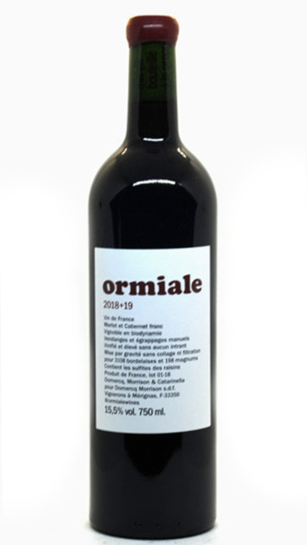 Ormiale - Bordeaux Red Wine 2018+19 (750ml)