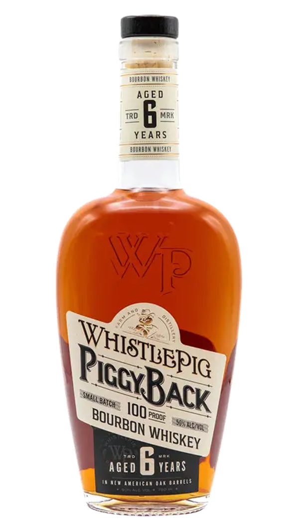 Whistlepig - “Piggy Back 6 Years” Bourbon Whiskey (750ml)