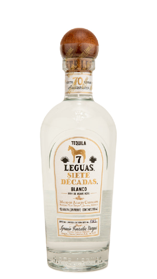 Siete Leguas - “Siete Decadas” Tequila Blanco (750ml)
