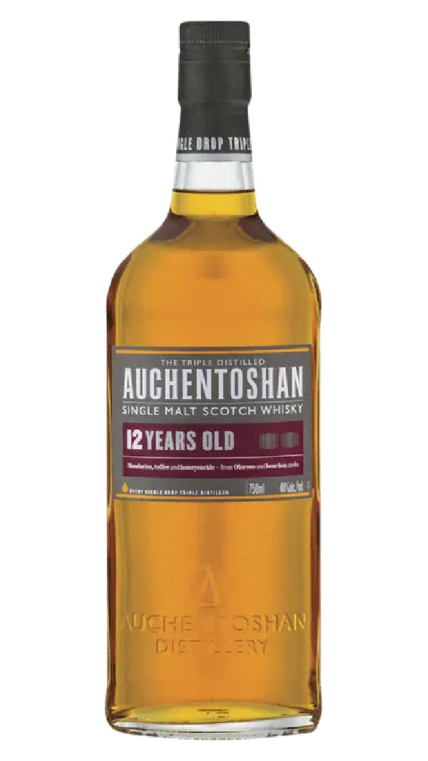 Auchentoshan - "12 Years" Single Malt Scotch Whisky (750ml)