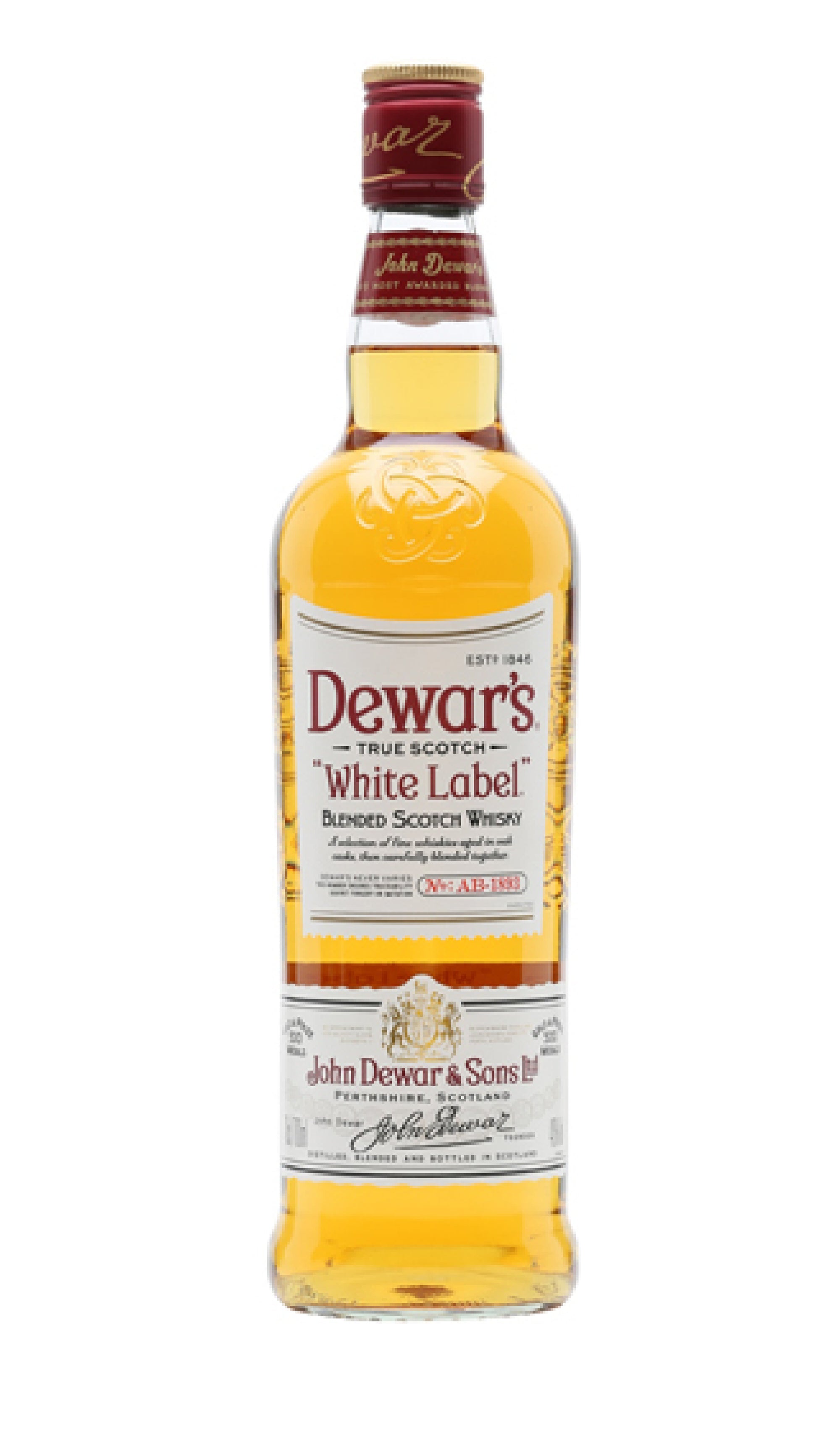 Dewar’s - “White Label” Blended Scotch Whisky (1L)
