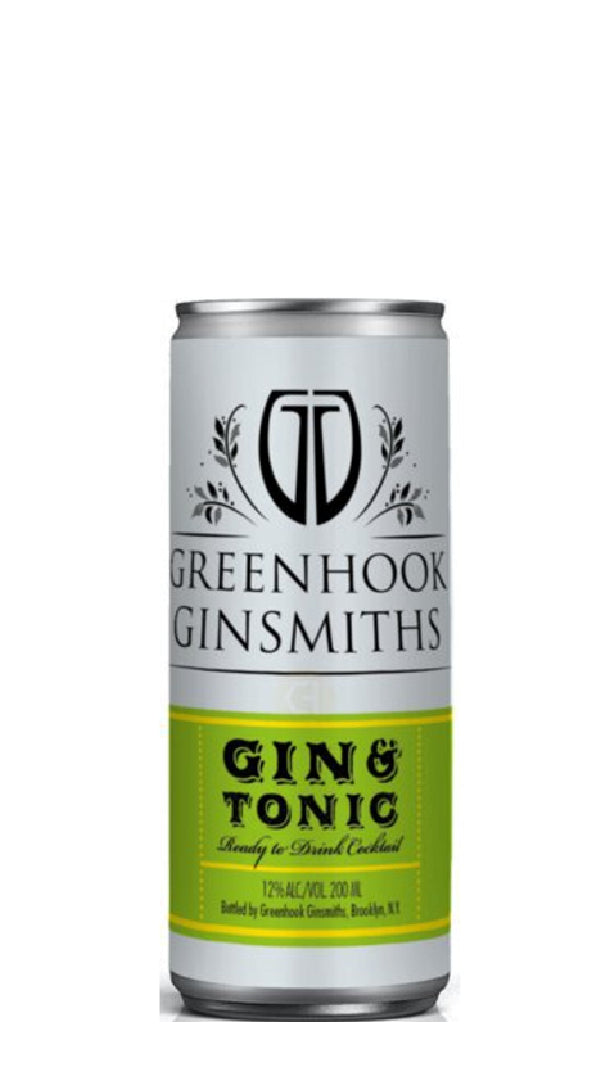 Greenhook Ginsmiths - “Gin And Tonic” Cocktail (Can - 200ml)