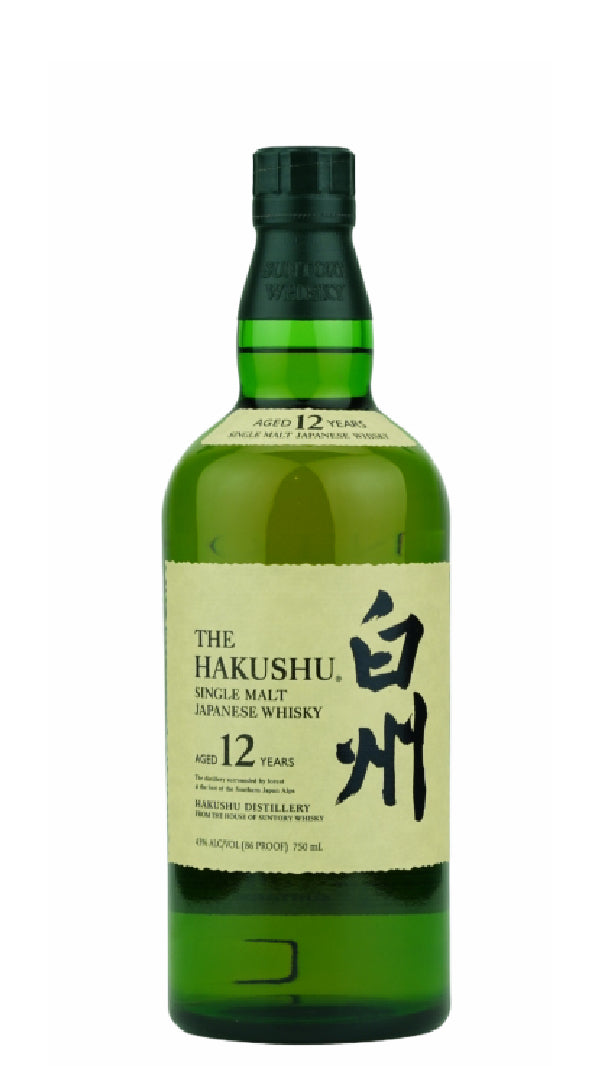 The Hakushu - “12 Years” Single Malt Japanese Whisky (750ml)