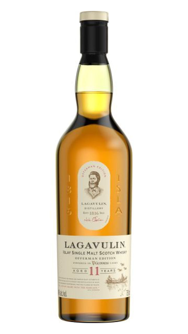 Lagavulin - "Offerman Edition 11 Years" Scotch Whiskey (750ml)