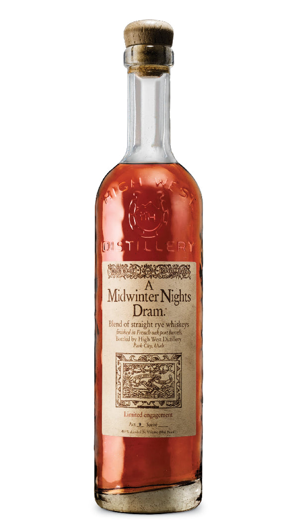 High West Distillery - "A Midwinter Night's Dram" Straight Rye Whiskey (750ml)