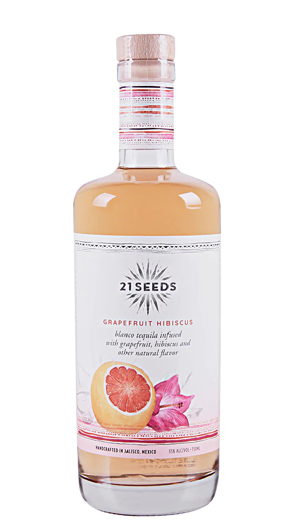 21 Seeds - “Grapefruit Hibiscus” Tequila Blanco (750ml)