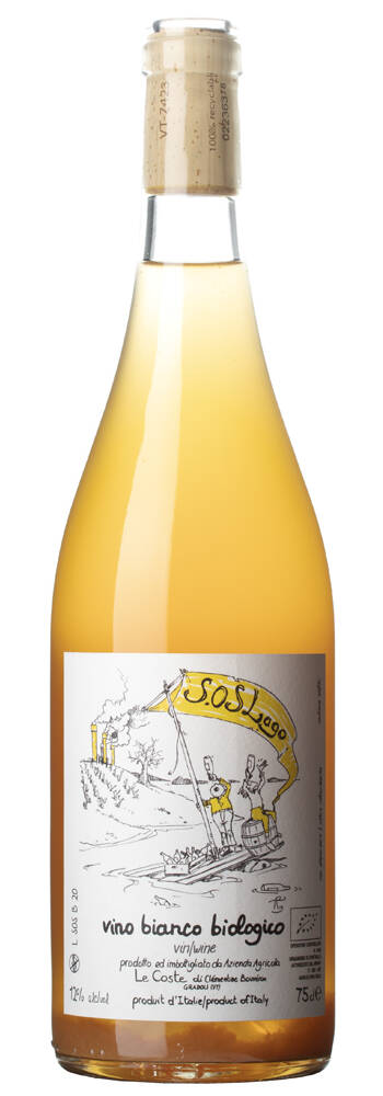 Le Coste- S.O.S Lago Vino Bianco 2024 (750ml)