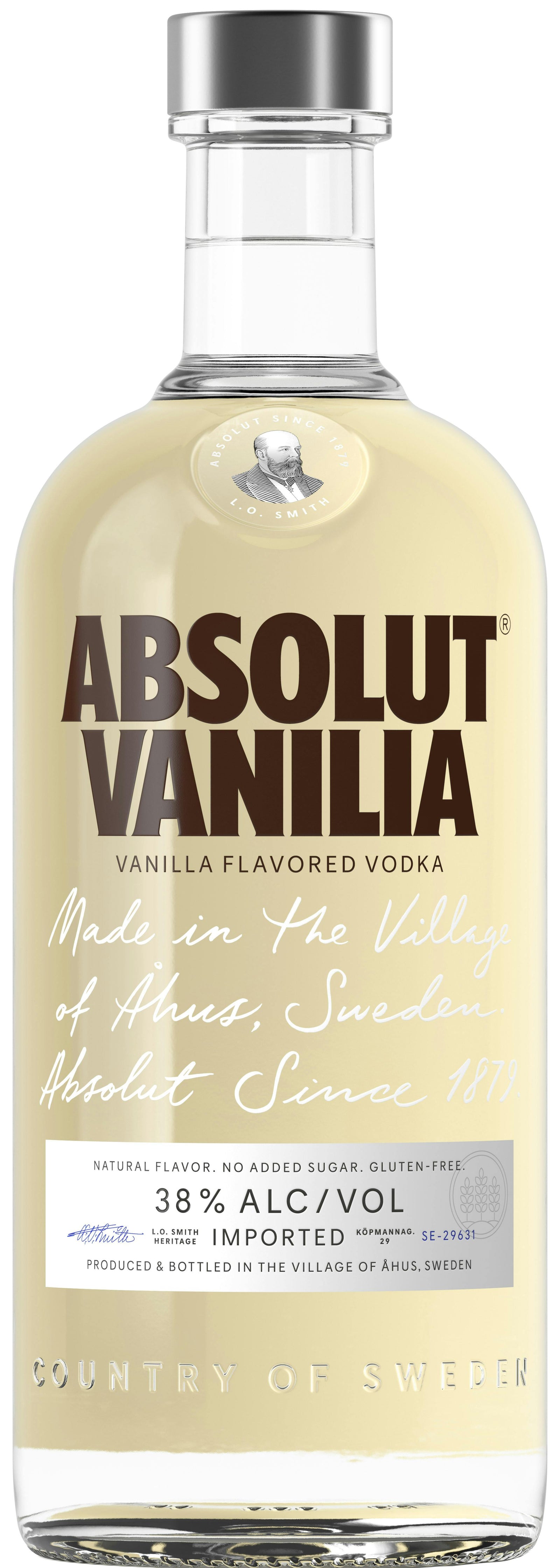 Absolut - Vanilia Flavored Vodka (750ml)