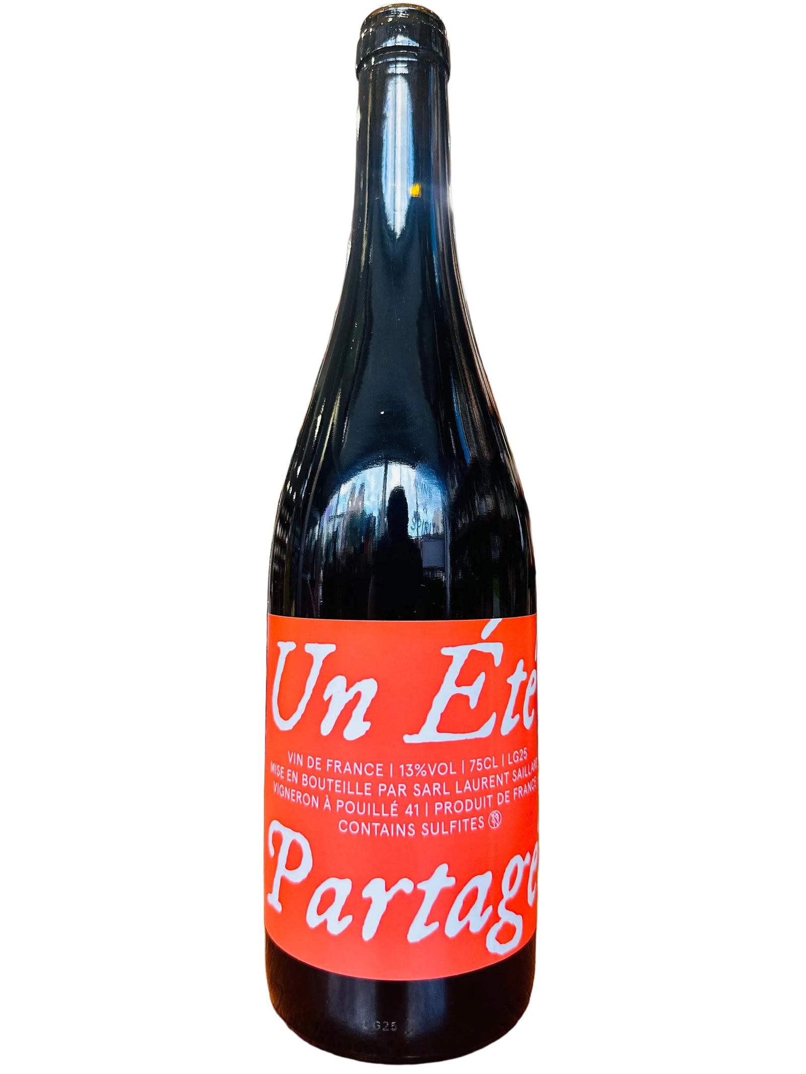 Laurent Saillard - "Un Ete Partage" VDF Red 2025 (750ml)