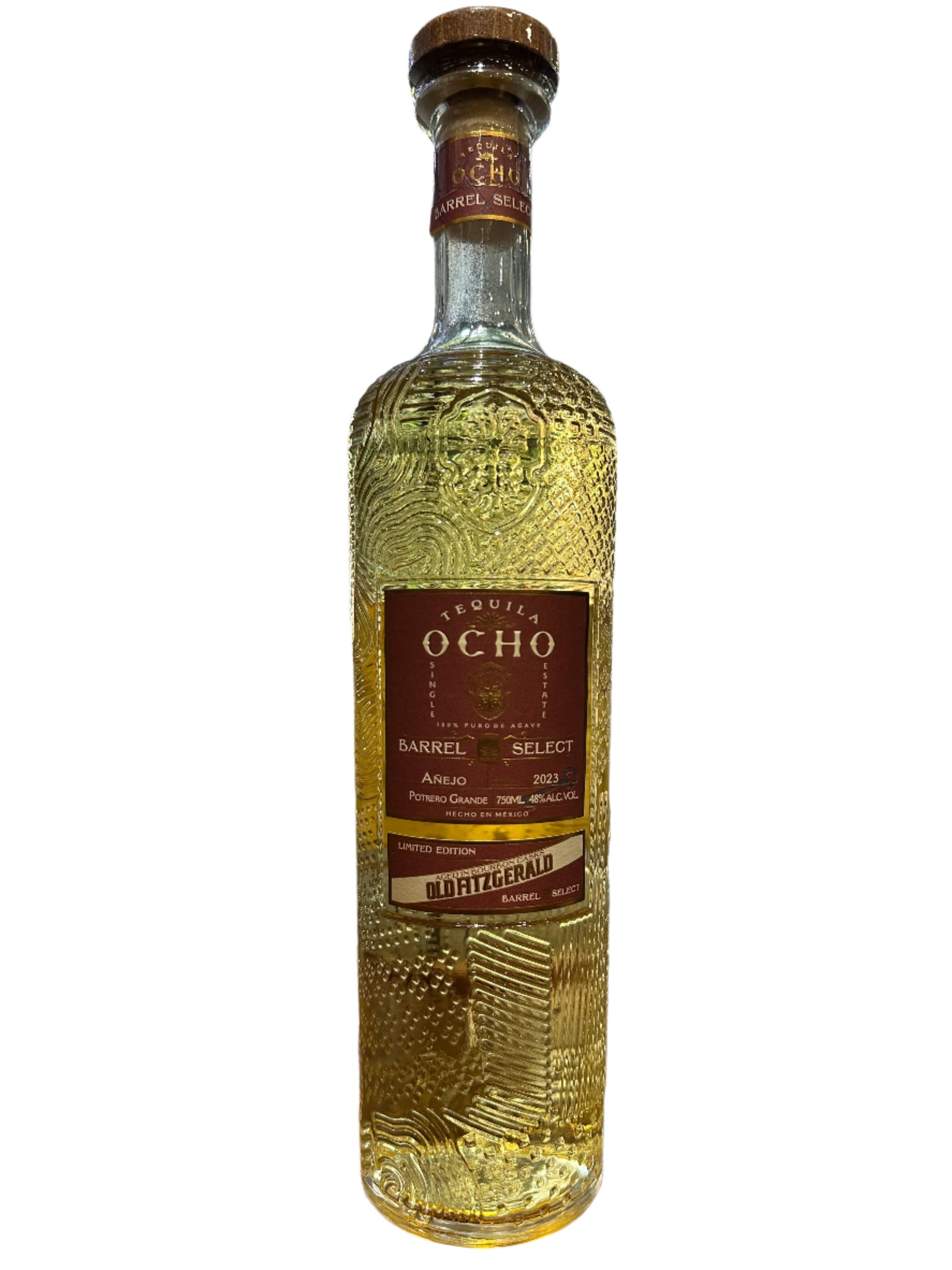 Tequila Ocho - "Old Fitzgerald" Limited Edition Barrel Select Anejo 2023 (750ml)