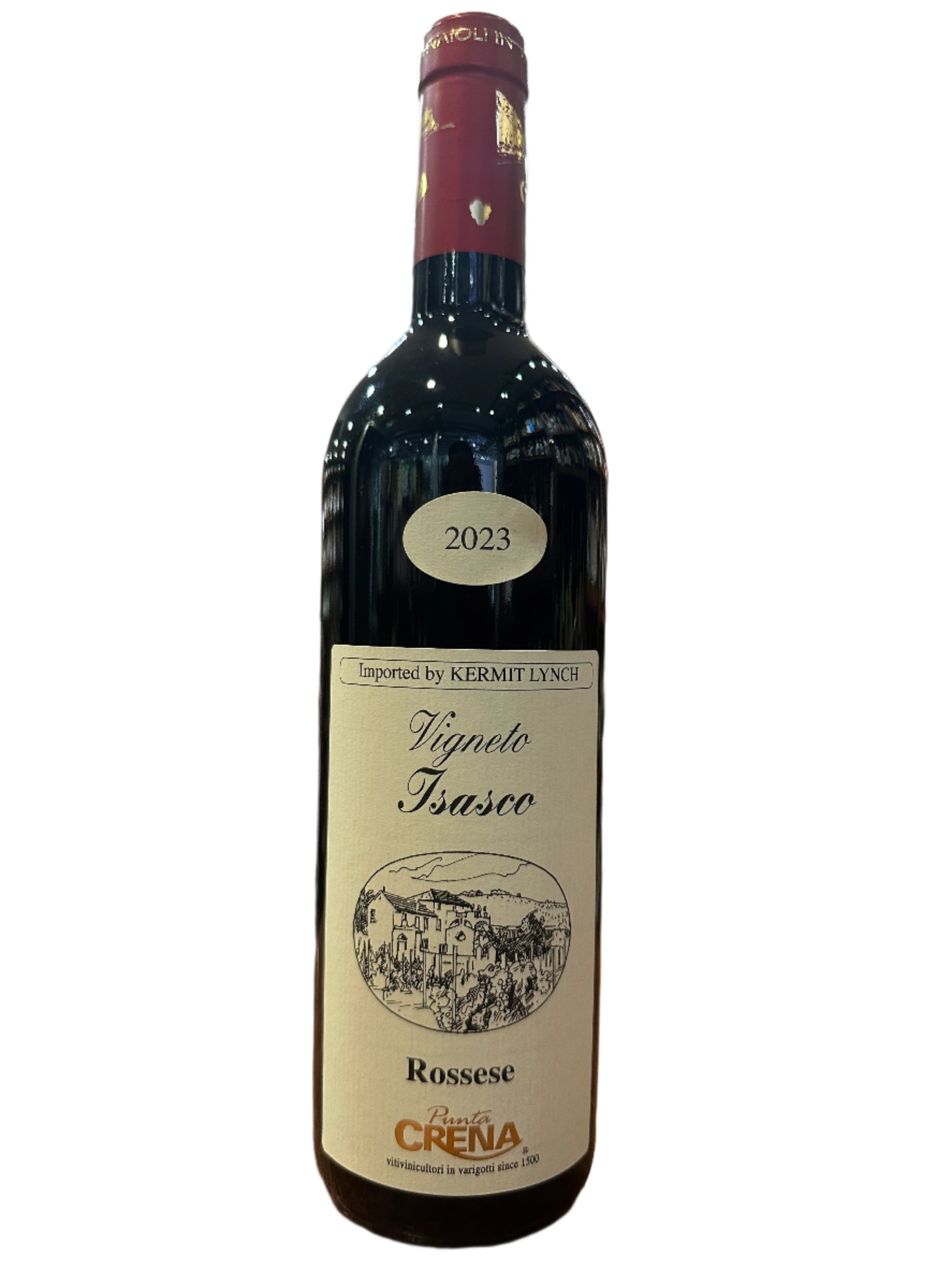 Punta Crena- Vigneto Isasco Rivera Ligure Di Ponente Rossese 2023 (750ml)