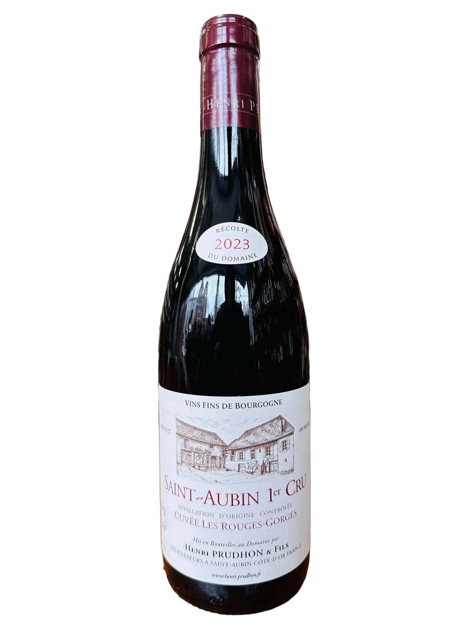 Henri Prudhon & Fils - "Cuvee Les Rouges-Gorges" Saint Aubin 1er Cru Rouge 2023 (750ml)