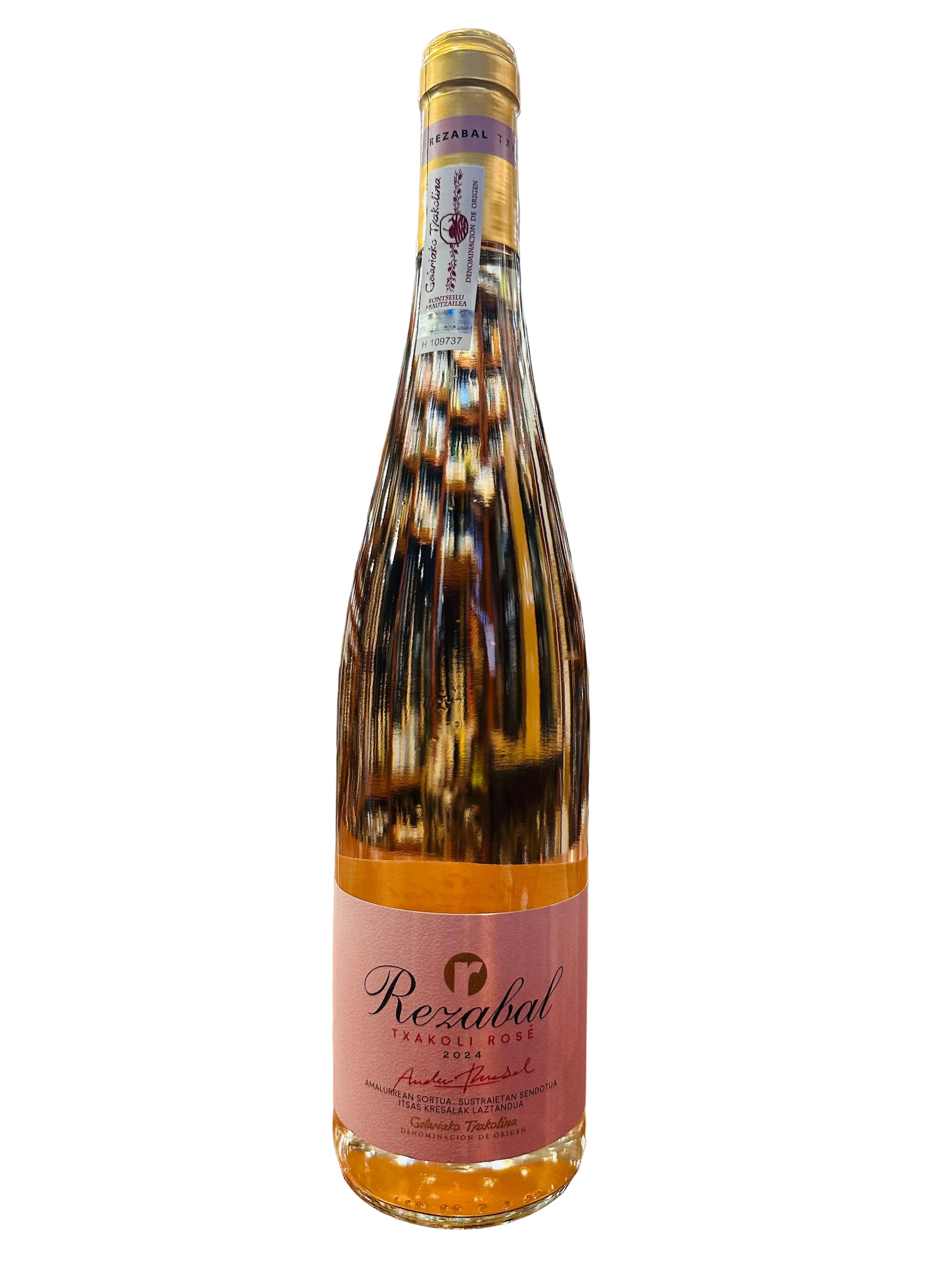Rezabal - Getariako Txakoli Rose 2024 (750ml) - The Wine Hut NYC