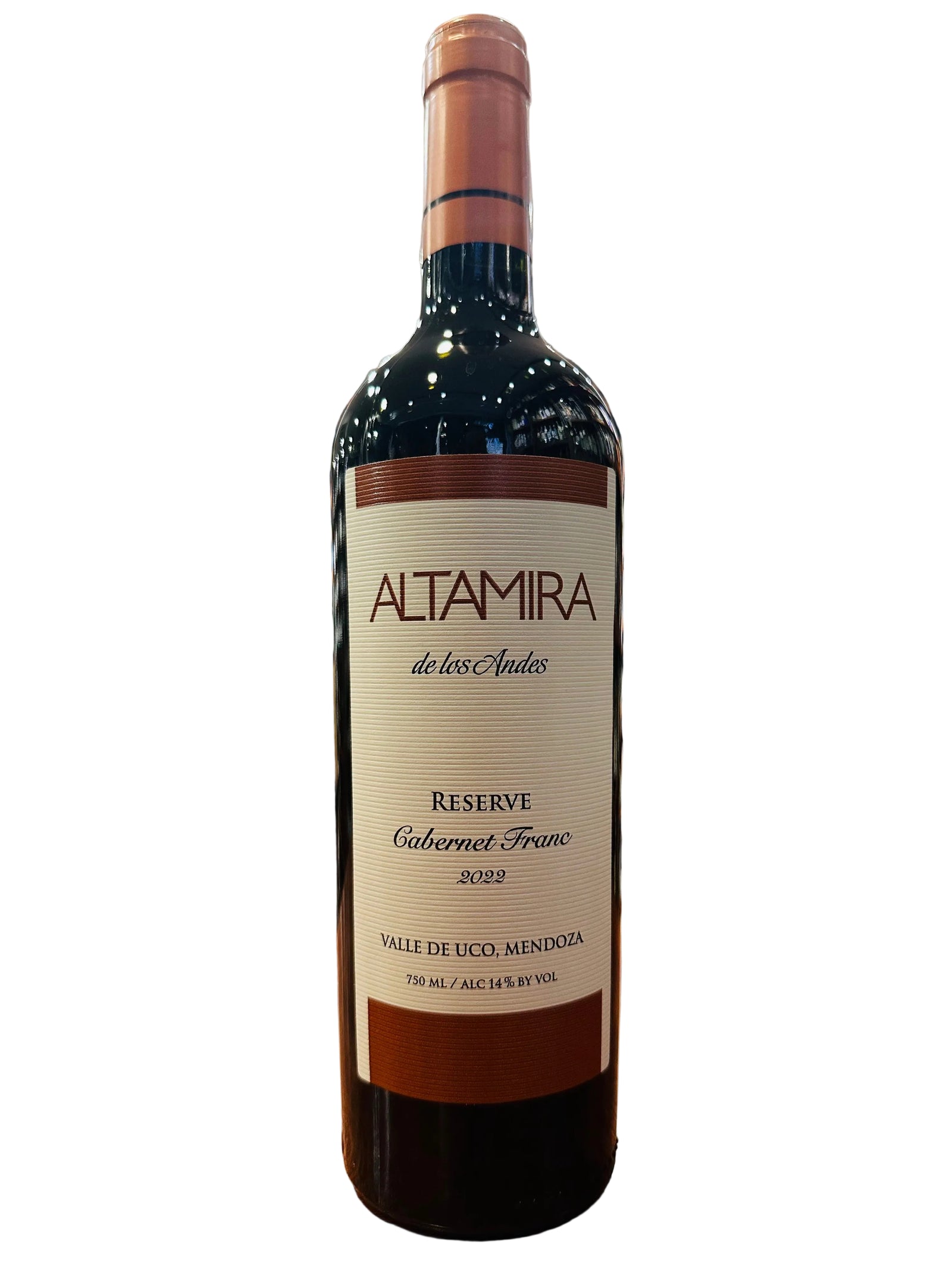 Altamira de los Andes-  Mendoza Cabernet Franc 2022 (750ml)