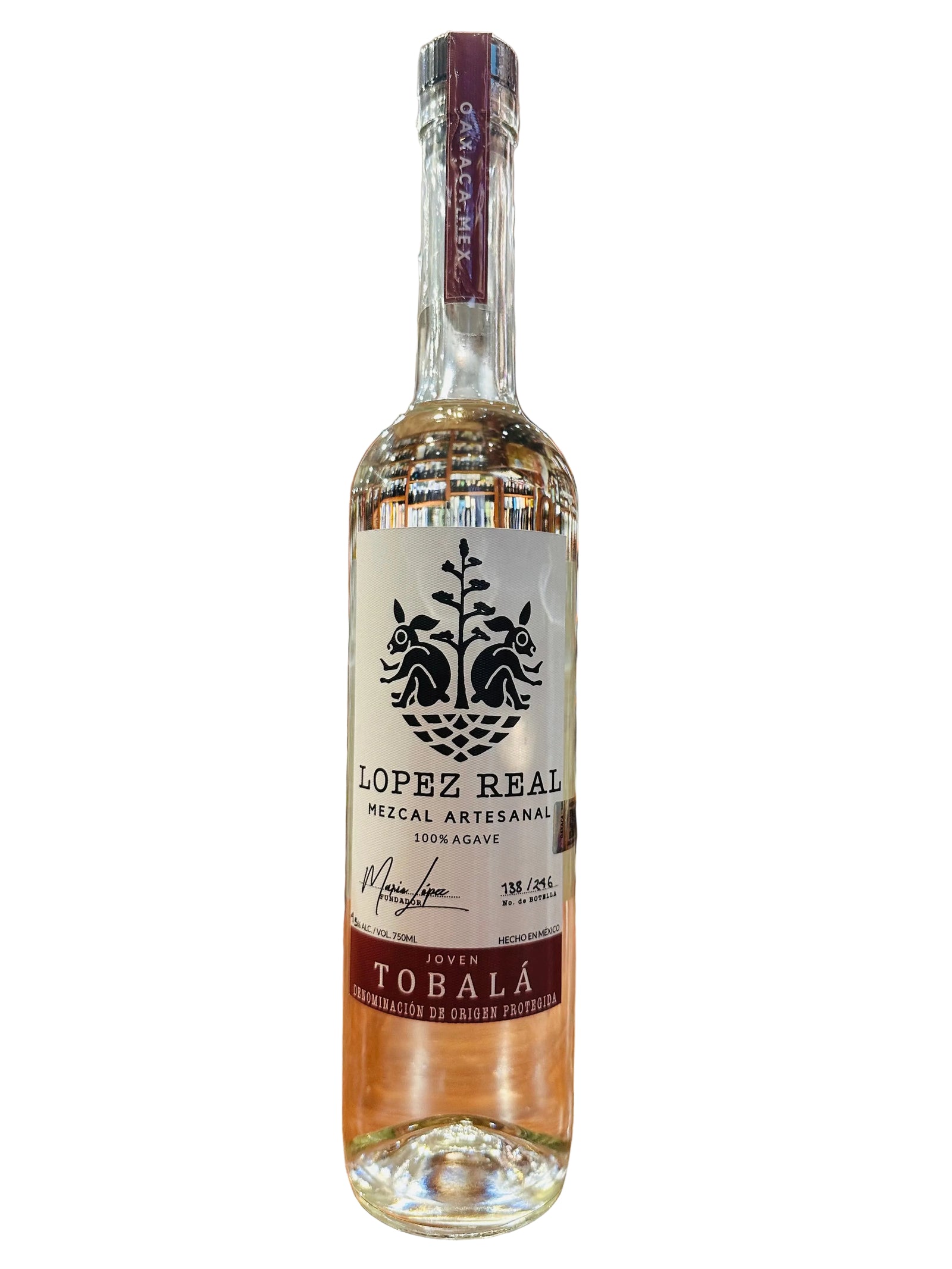 Lopez Real - Joven Tobala Mezcal (750ml)