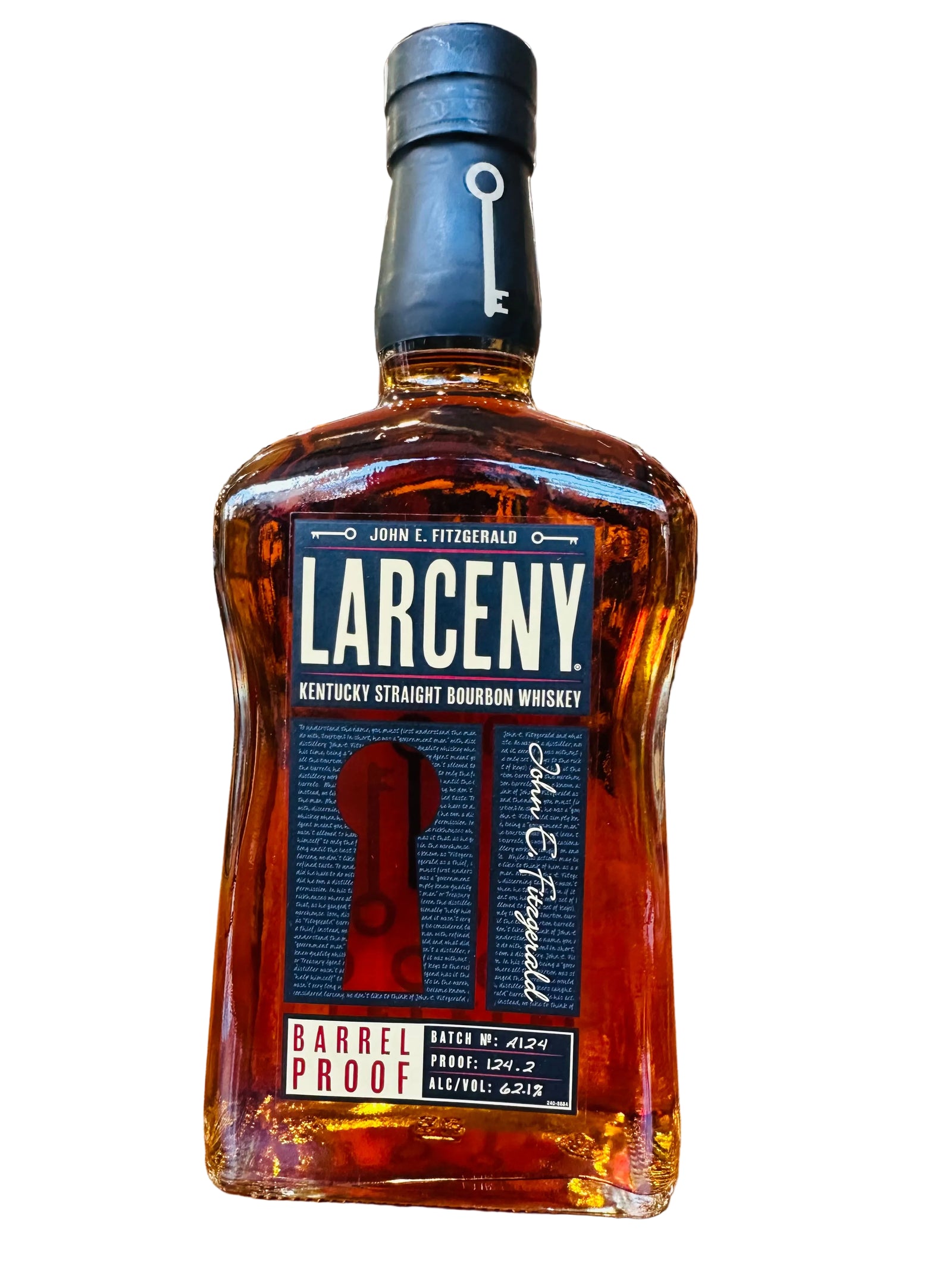 Larceny - “Barrel Proof” Kentucky Straight Bourbon Whiskey (750ml)