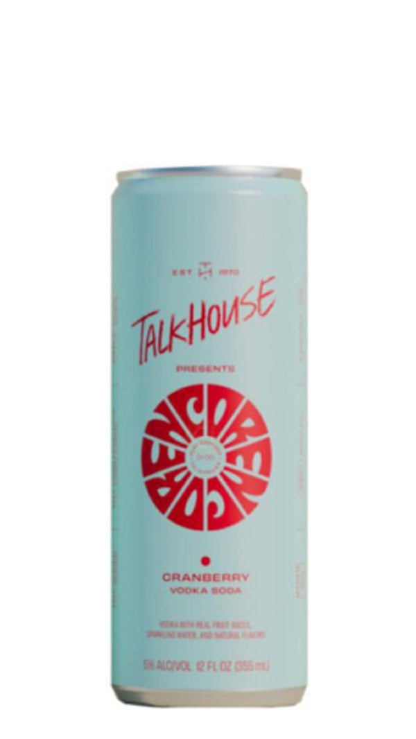 Talkhouse - "Encore" Cranberry Vodka Soda (355ml)