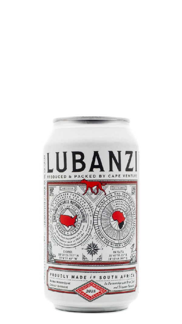 Lubanzi - South Africa Red Blend 2022 (Can - 375ml)
