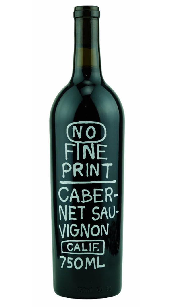 No Fine Print - California Cabernet Sauvignon 2019 (750ml)