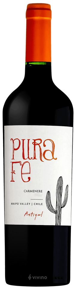 Antiyal - "Pura Fe" Maipo Valley Carmenere 2021 (750ml)
