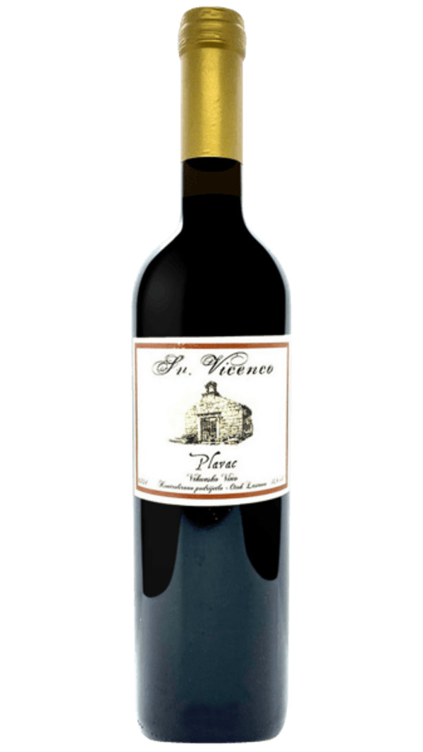SV. Vicenco - Plavac Lastovo Red Wine 2016 (750ml)