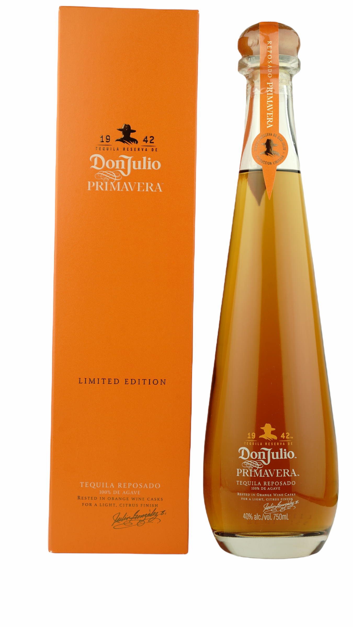 Don Julio - “Primavera” Tequila Resposado Finished in Orange Wines