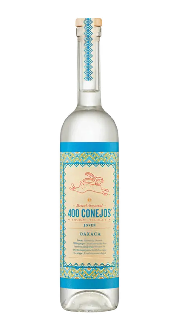 400 Conejos - Mezcal Joven Espadin (750ml) - The Wine Hut NYC