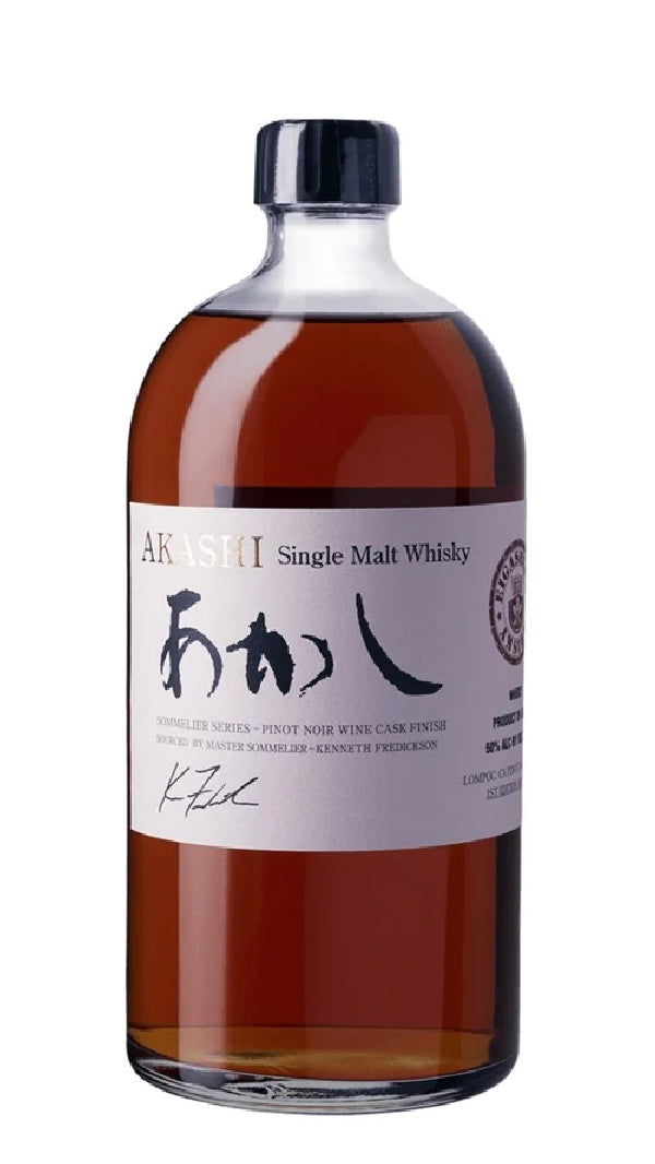 Akashi - "Sommelier Series - Pinot Noir Wine Cask Finish" Single Malt Japanese Whisky (750ml)