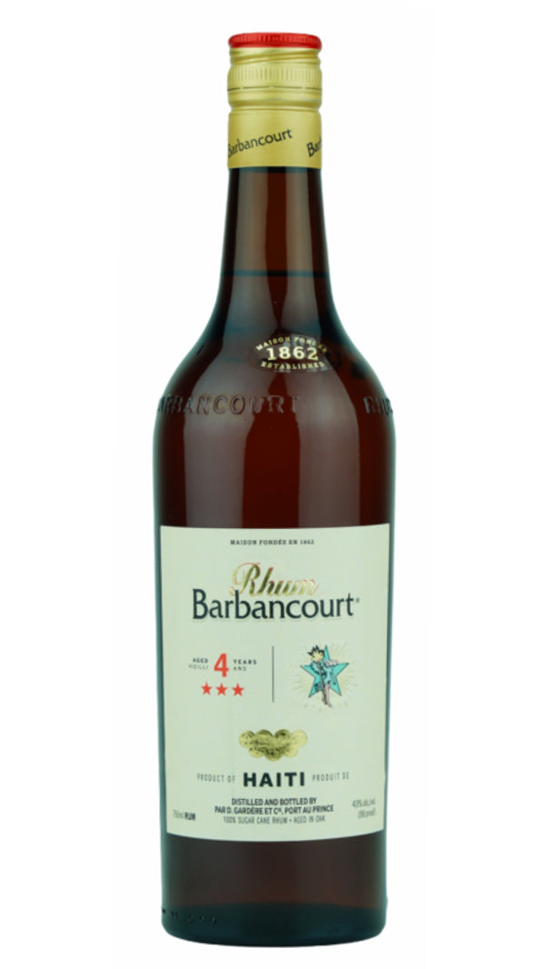 Barbancourt Rhum -  "3 Star - 4 Years" Haiti Rum (750ml)