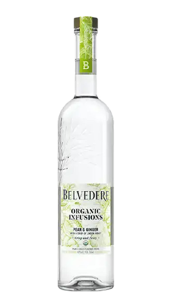 Belvedere - "Organic Infusion Pear & Ginger" French Vodka (750ml)