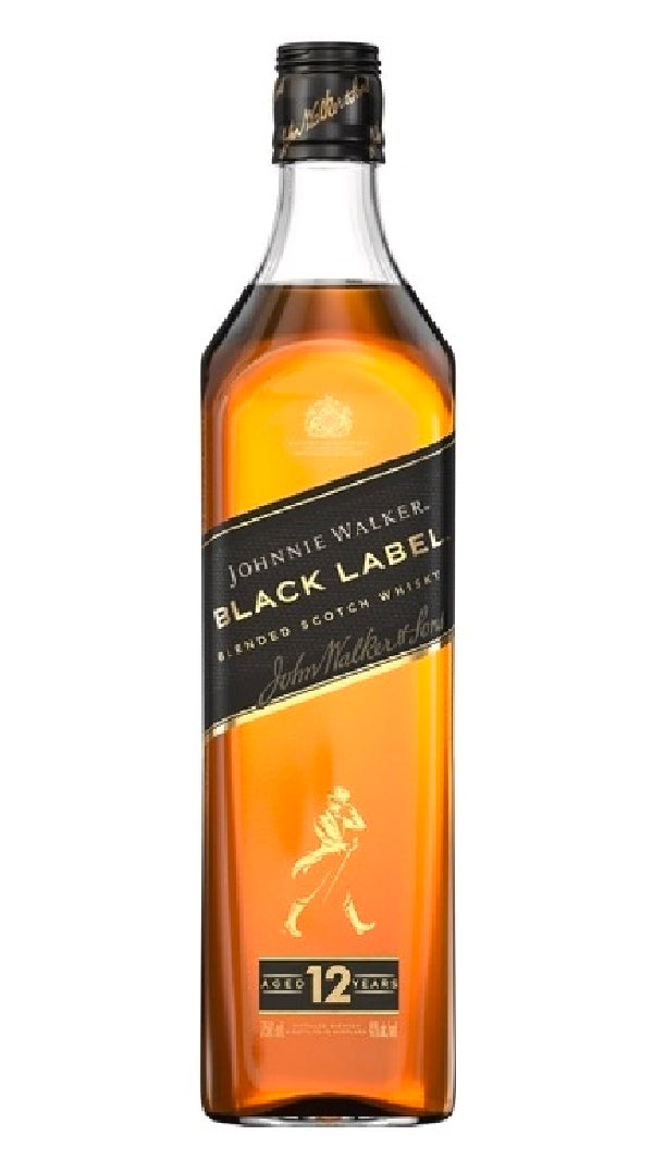 Johnnie Walker - "Black Label  12 Years" Blended Scotch Whisky (750ml)