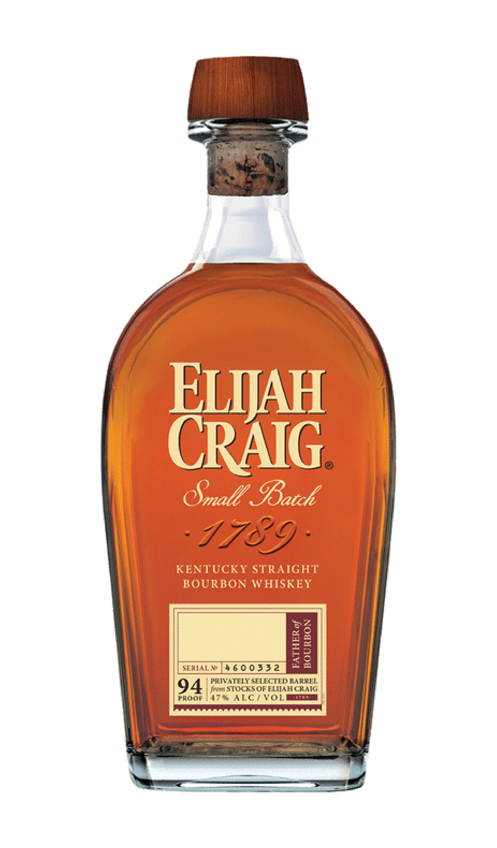 Elijah Craig - “Small Batch” Kentucky Straight Bourbon Whiskey (750ml)