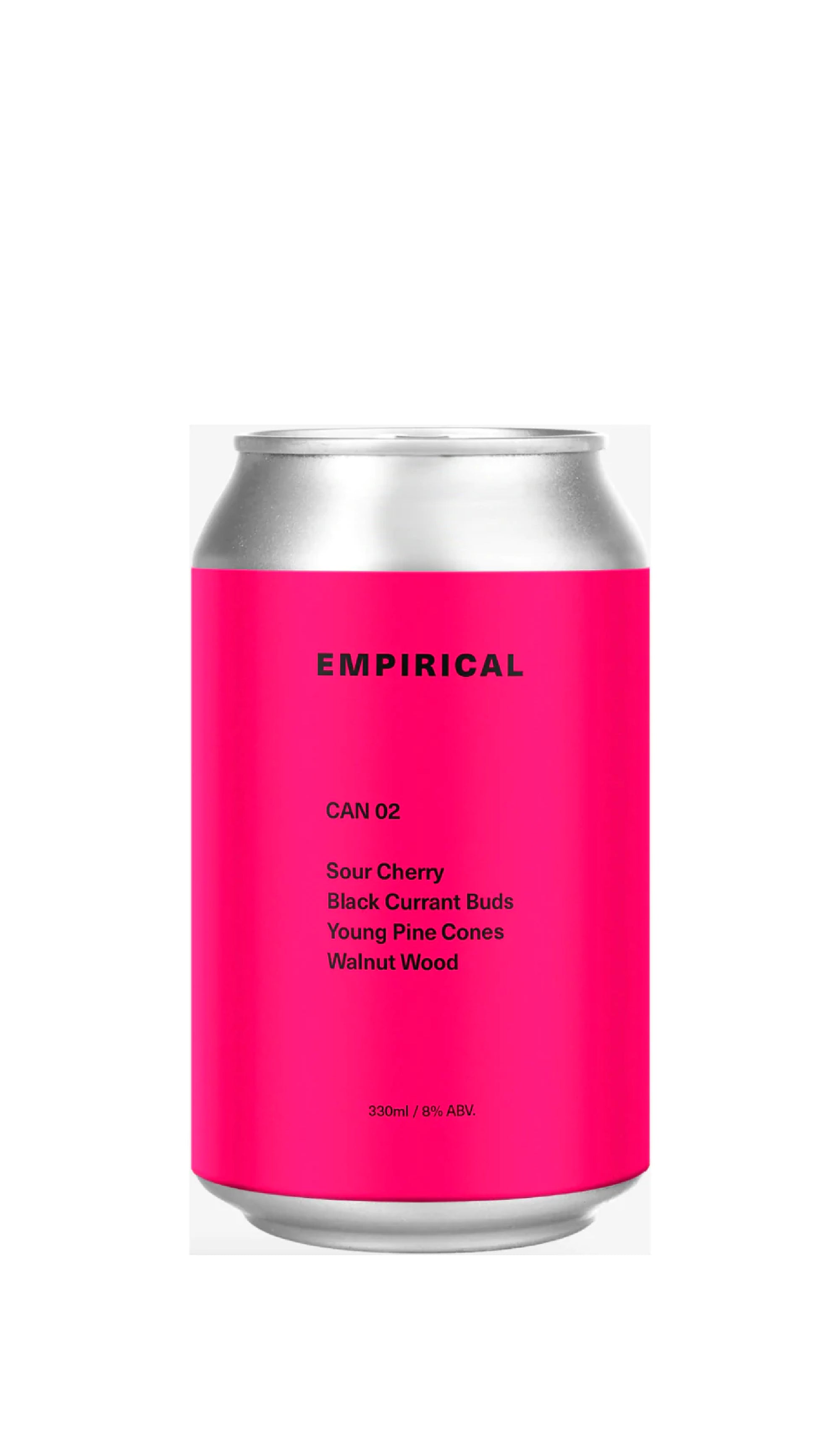Empirical - "CAN 02" Sour Cherry/Black Currant Buds/Young Pine Cones (355ml)