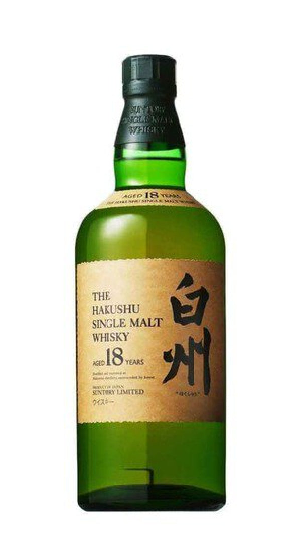 Hakushu 18 Year Old Single Malt Japanese Whisky