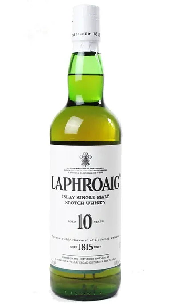 Laphroaig - "10 Years" Islay Single Malt Scotch Whisky (750ml)