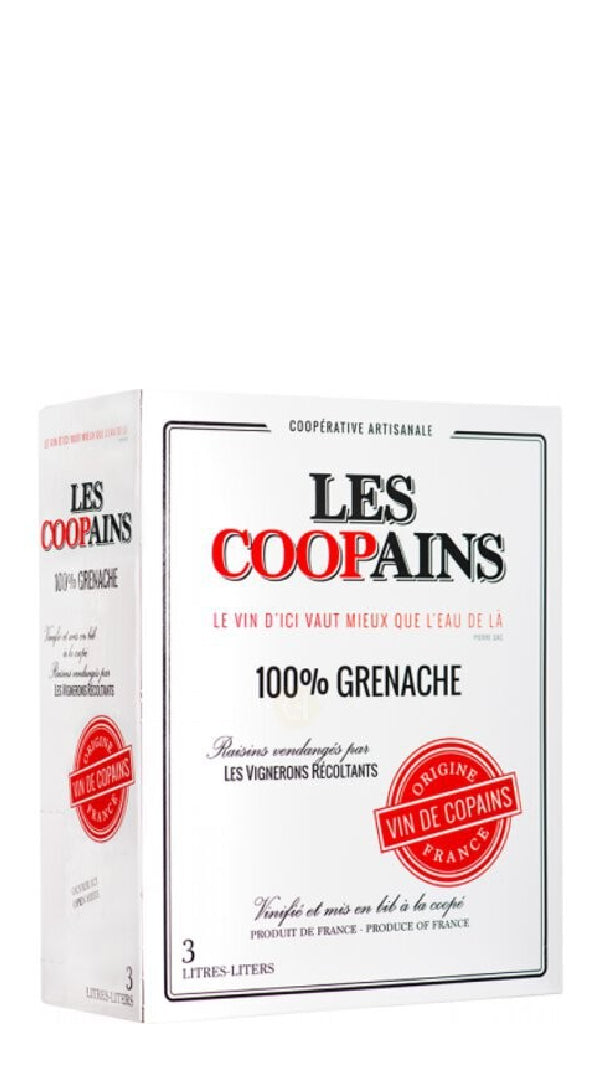 Castelbarry - “Les Coopains” Grenache VDF (bag In Box - 3L)