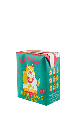Maneki Wanko - “Lucky Dog” Sake (Pouch - 180ml) - The Wine Hut NYC