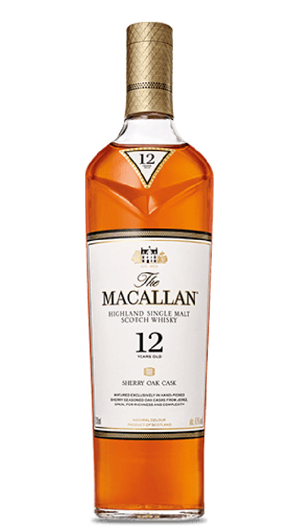 Macallan - "Sherry Oak" 12 Years Highland Single Malt Scotch (750ml)