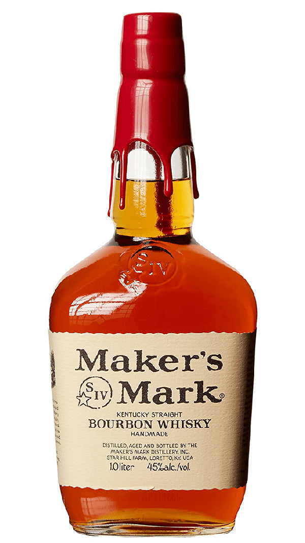 Maker's Mark - Kentucky Straight Bourbon Whiskey (1L) - The Wine Hut NYC