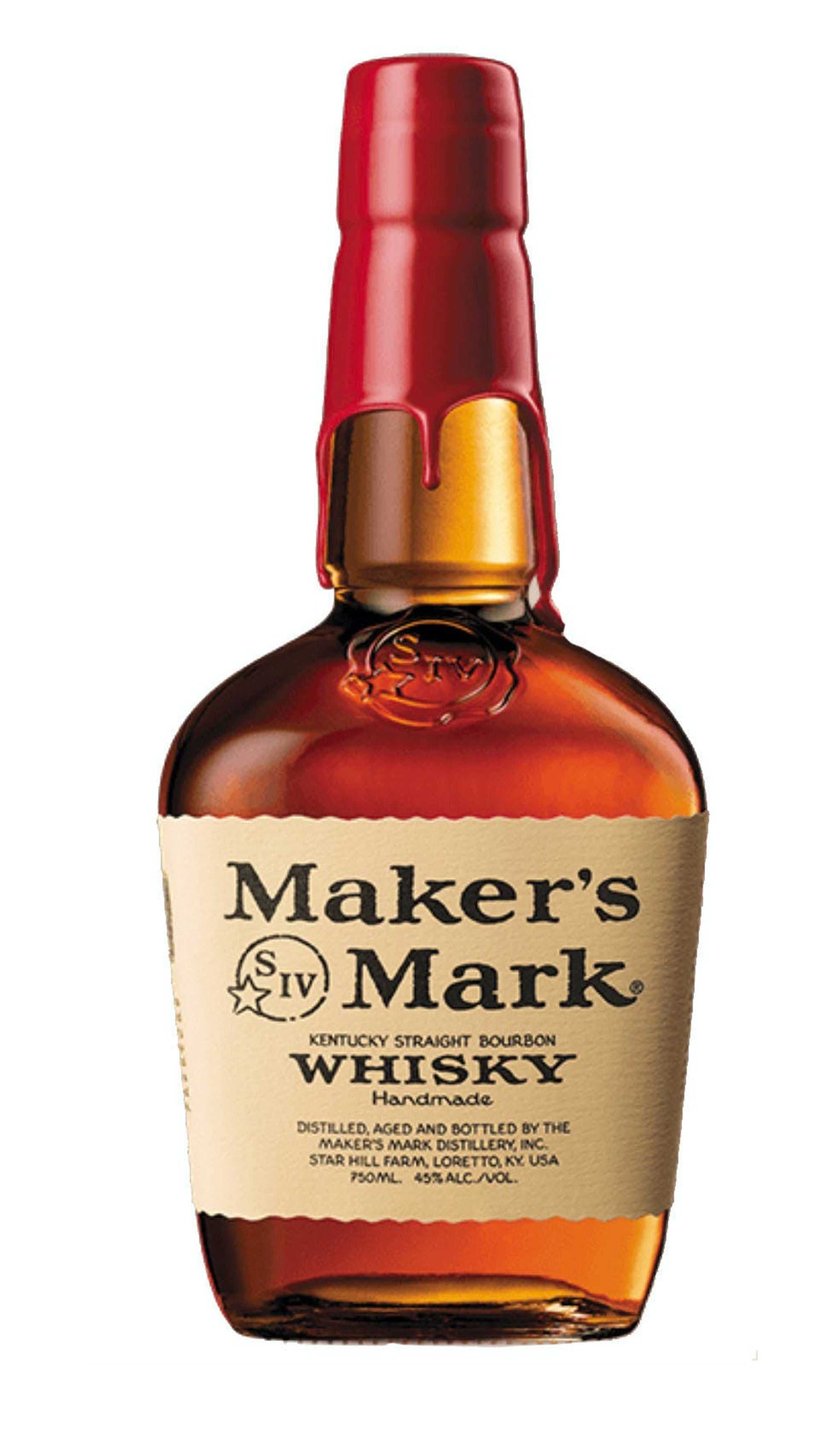Maker's Mark Kentucky Straight Bourbon Whisky 750ml