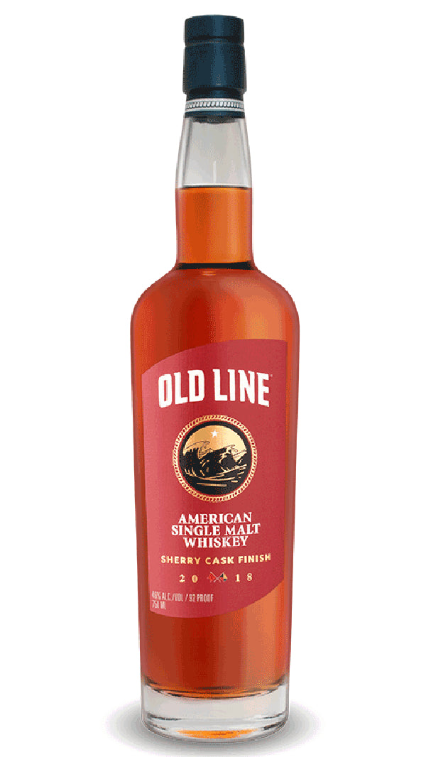 Old Line - "Sherry Cask" American Single Malt Whiskey Double Oak Series (750ml)