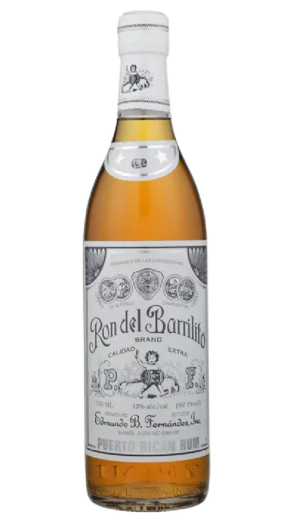 Ron del Barrilito - "2 Star" Puerto Rican Rum (750ml)