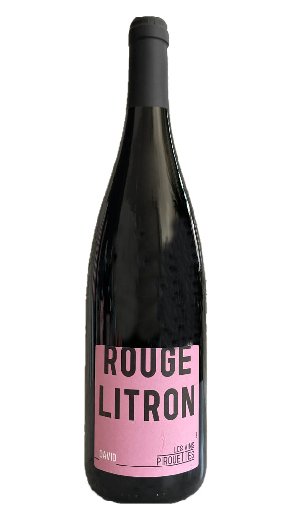 Les Vins Pirouettes -  “Rouge Litron de David” Alsace Pinot Noir 2022 (1L)