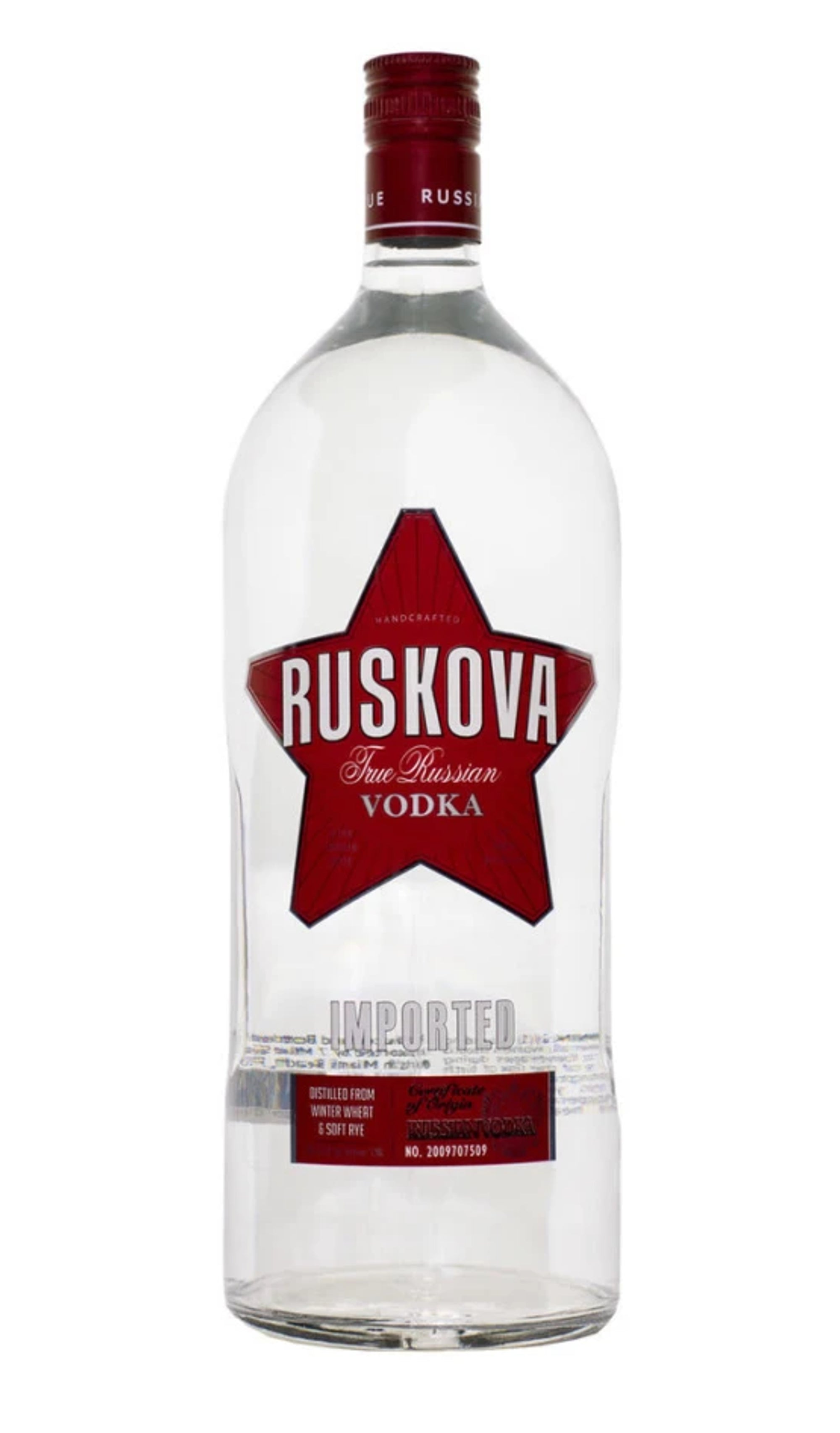 Ruskova - Vodka From Russia (1.75L)