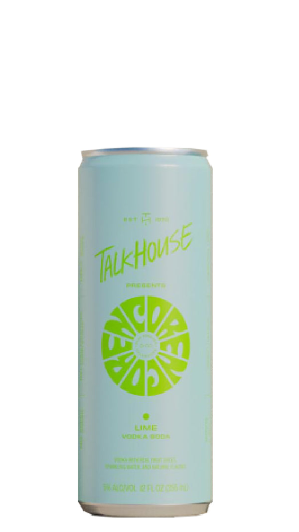 Talkhouse - "Encore" Lime Vodka Soda (355ml)