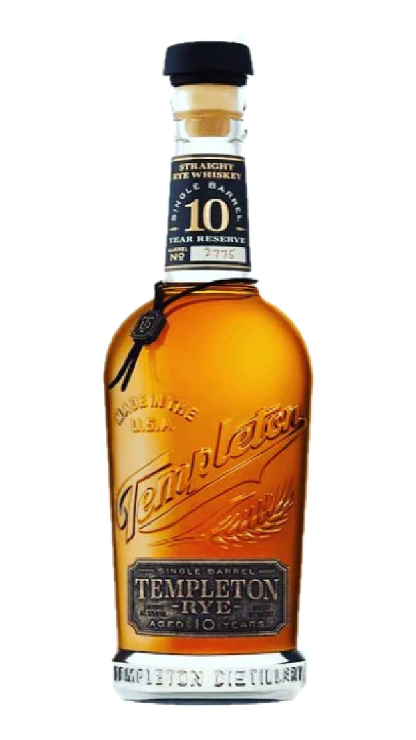Templeton - "Single Barrel 10 Years" Rye Whiskey (750ml)
