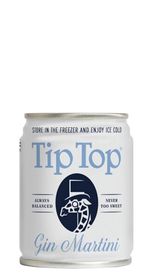 Tip Top Gin Martini Cocktail (Can 100ml) The Wine Hut NYC