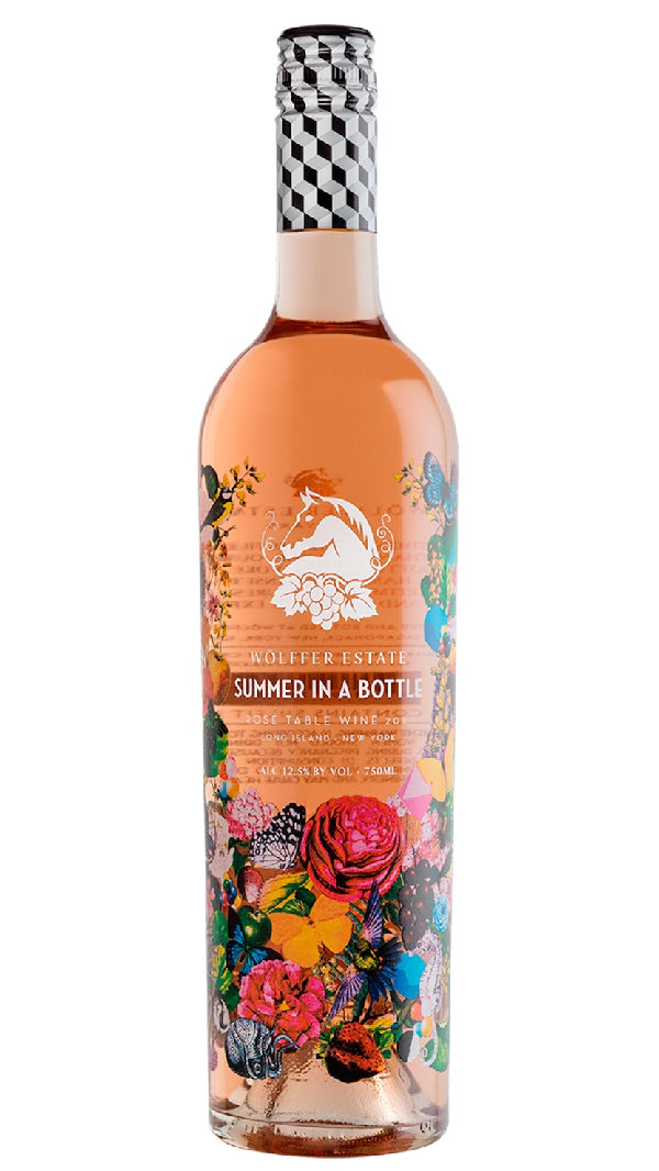 Wolffer Estate - "Summer In A Bottle” Long Island Rose Wine 2024 (750ml)